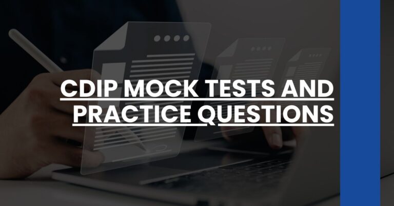 CDIP Mock Tests and Practice Questions Feature Image